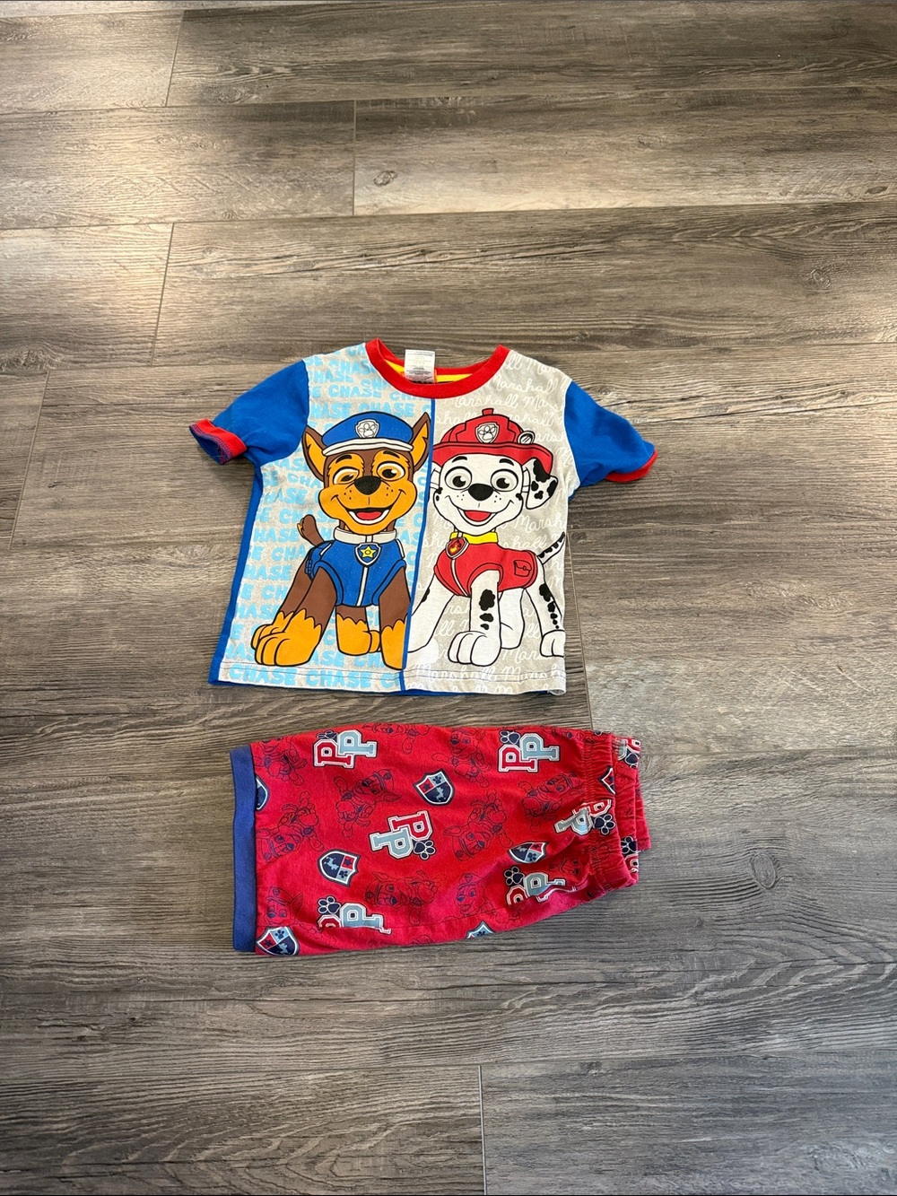 Nickelodeon Paw Patrol Chase and Marshall Pajama Set Chase and Marshall Boys 5T